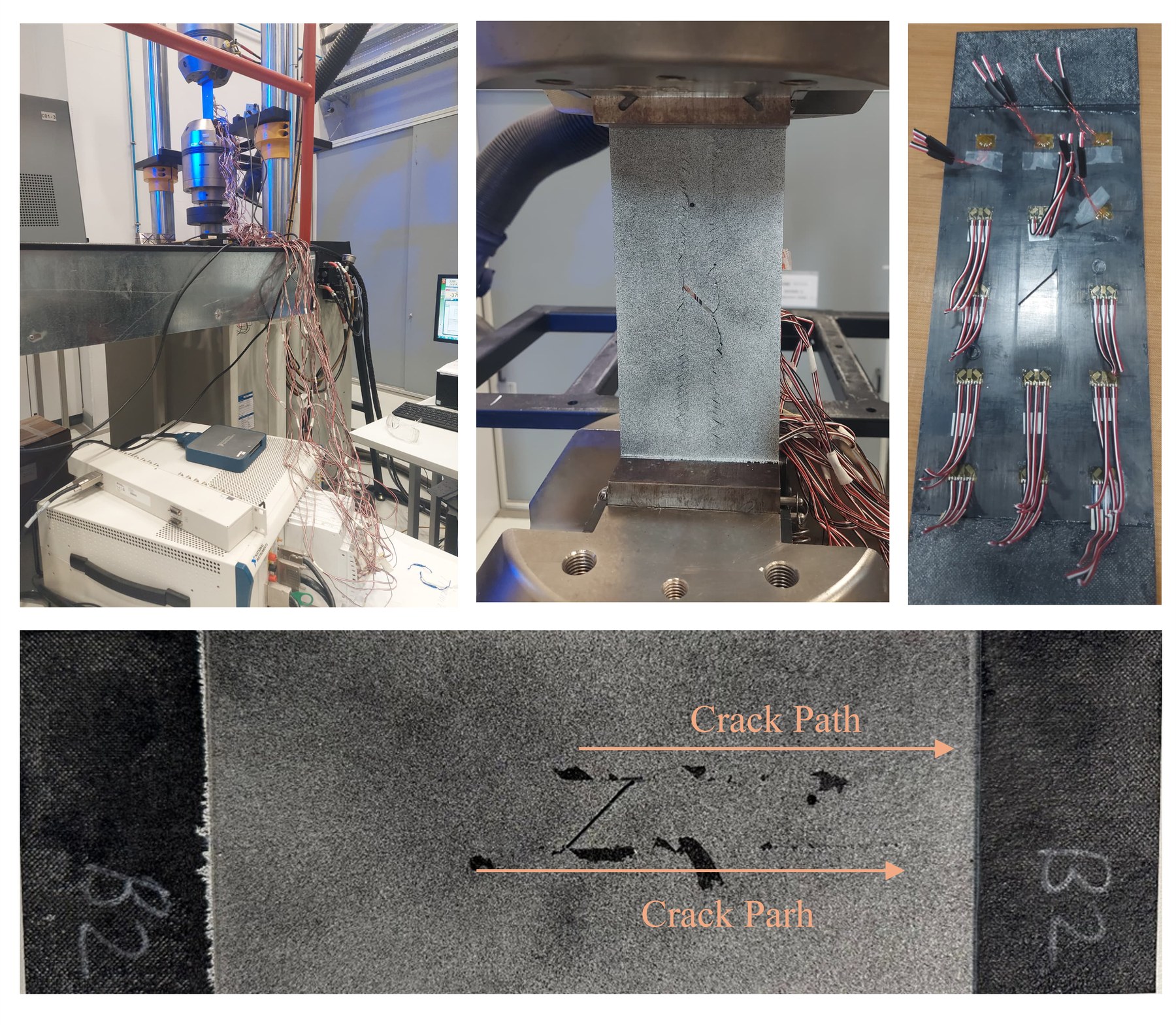[0/0/0] laminate 45-degree crack